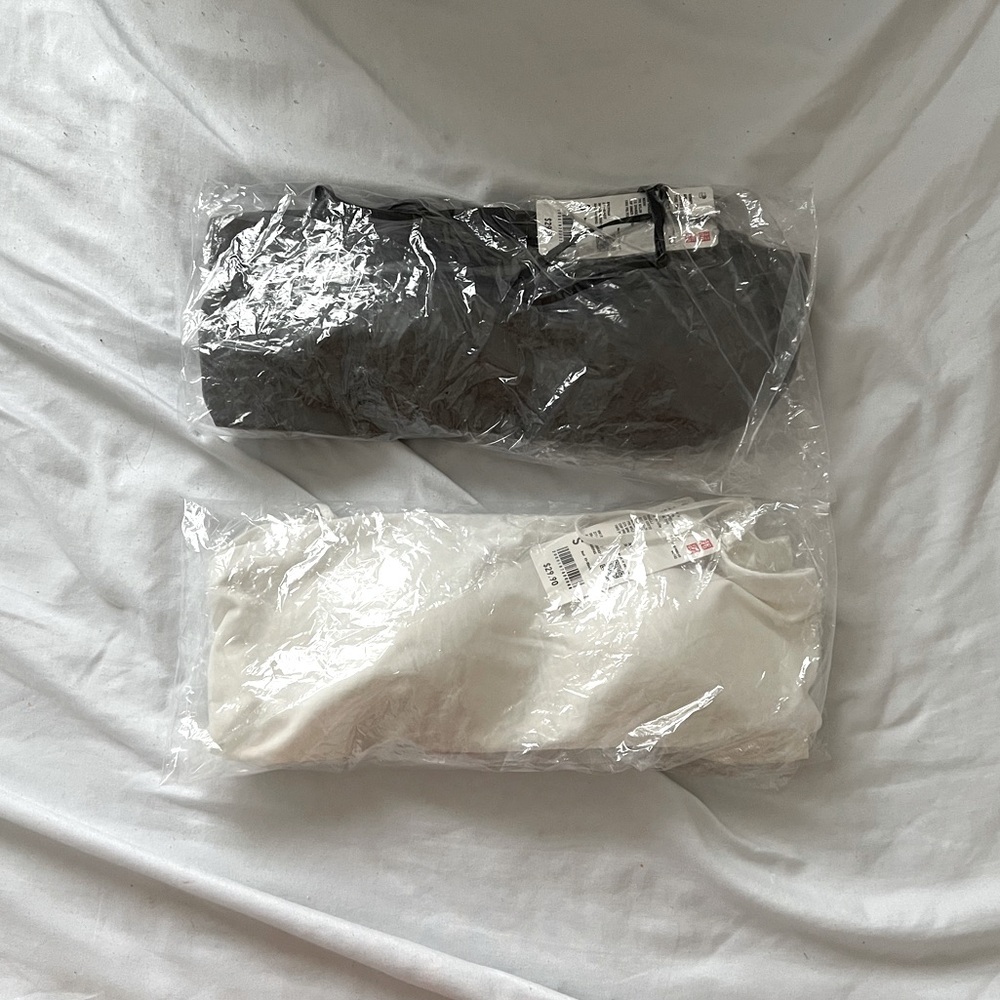 Uniqlo AirRism Cropped Bra Tube Top Bundle